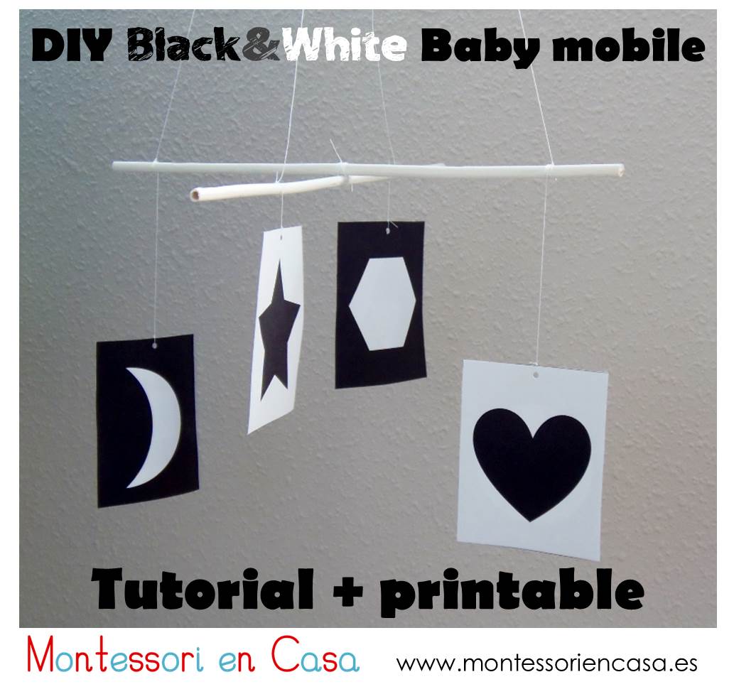 Recursos para bebés en blanco y negro que puedes comenzar a usar ahora  mismo - Montessori Edited