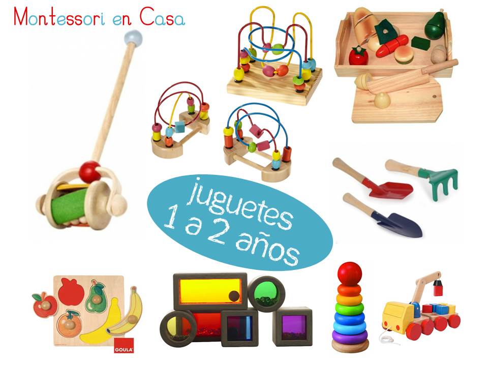 Juguetes por edad: 1 a 2 años – Toys by age: 1 to 2 - Montessori